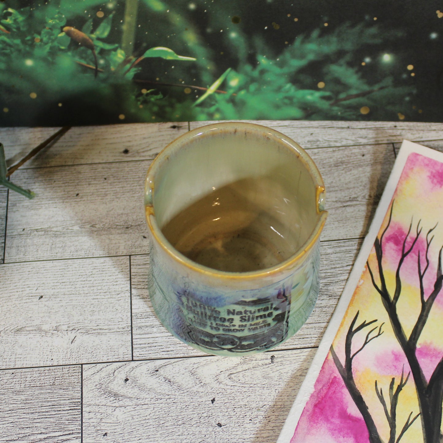 Paint Water Cup "Bullfrog Slime"