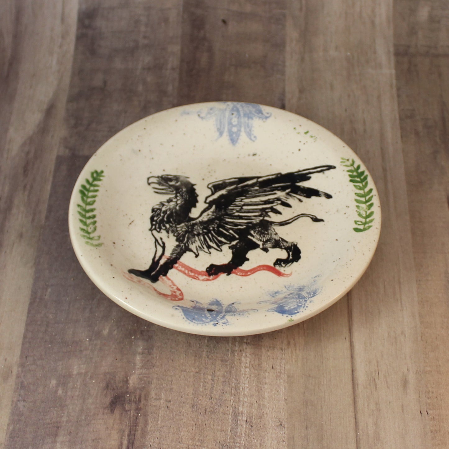 Griffin with Snake Plate