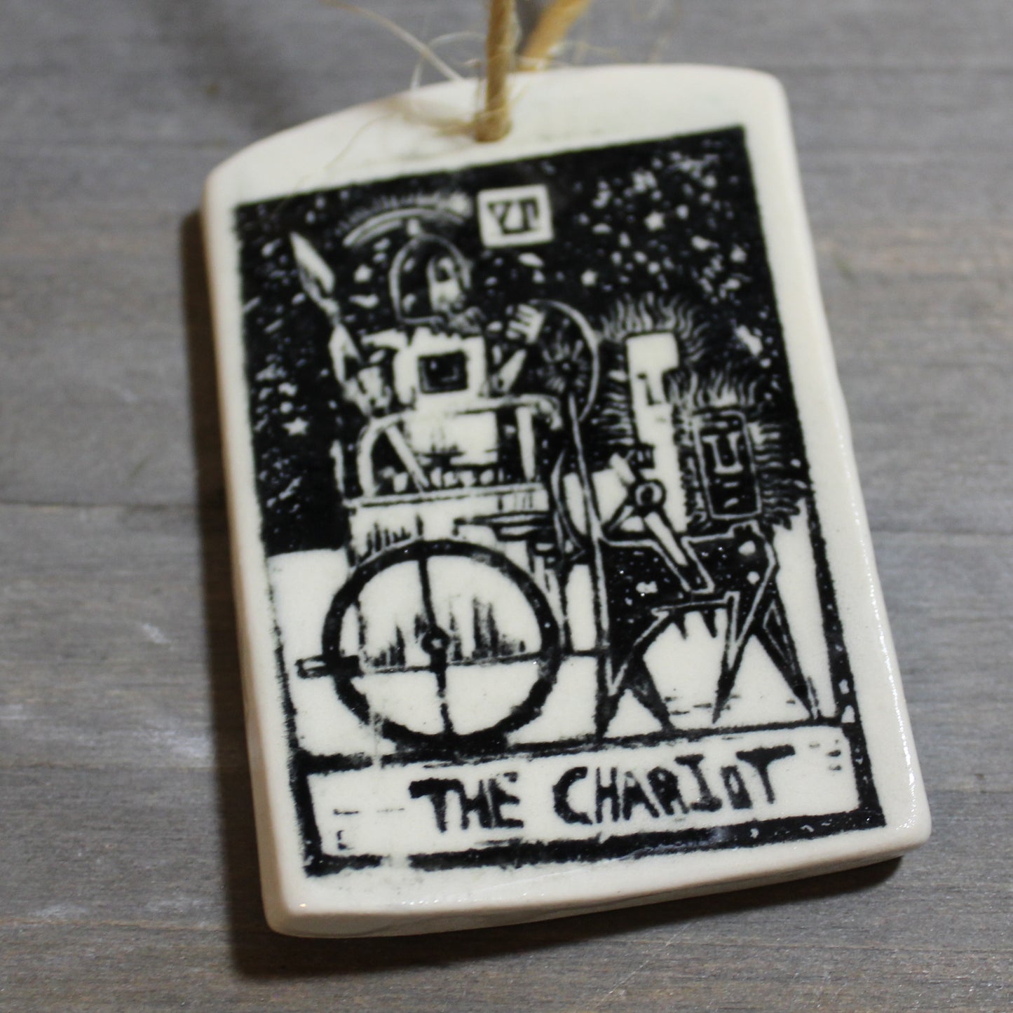 Tarot Card Ornament - The Chariot
