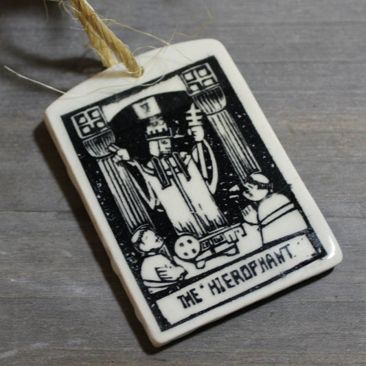 Tarot Card Ornament - The Hierophant