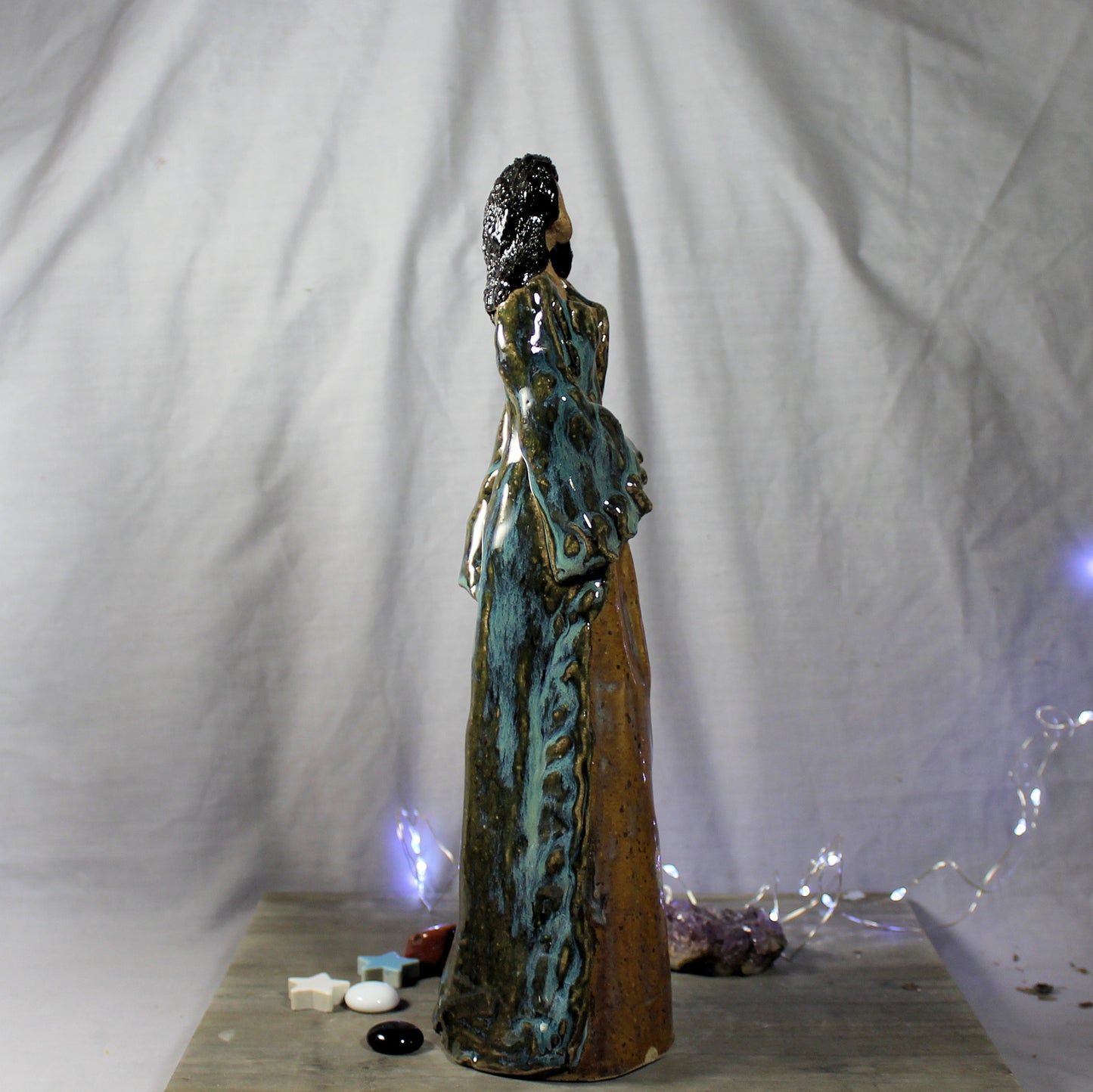 Robed Woman Figure
